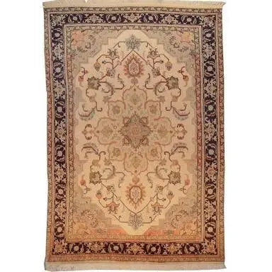 One Of The Kind Persian Tabriz Rug 10'0" x 6'8"